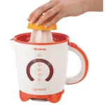 ARIETE | SPREMÌ Electric Citrus Juicer with Double Cone 1.2Ltr White/Orange | 0408 6