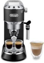 DeLonghi Dedica EC685. BK Adjustable Black Espresso Maker - Image 3