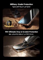 Ugreen 2Pack iPhone 16 Pro Max Privacy Screen Protector 6.9 Inch Face ID Supported Easy Installation Anti-Spy & Privacy Protection Anti-Fingerprint & Bubble Free, Case Friendly 9H Tempered Glass SP638 - Image 8