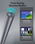 ESR Stylus Pen for iPad, Magnetic Wireless Charging iPad Pencil, Digital Pencil Pro with Tilt Sensitivity and Palm Rejection for iPad Pro 12.9/11, iPad Air 5/4, and iPad Mini 6, Dark Silver - Image 6