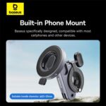 Baseus PrimeTrip 2-in-1 Magnetic Bike Phone Holder & Bike Light, Waterproof Dual-Color 600 Lumen Light, Bike Phone Mount for iPhone 16 Pro Max, Galaxy S24 Ultra - Image 4