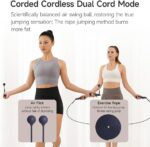 Xiaomi Smart Jump Rope - Precise Tracking, Wireless & Wired, Smart Display, Fitness Analytics, Bluetooth 5.0, USB-C, Lightweight & Compact - Image 3