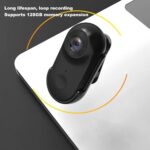 Cryfokt 1080P 2MP Body Worn Camera, 90 Degree Wide Angle UHD Lens Pet Camera with Back Clip, Loop Recording First Person View Small Action Camera for Outdoor Cycling Traveling Driver - Image 5
