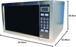 Sharp 34 liters 1100 watts stainless steel digital combination microwave oven with grill, silver - r-77at-st - Image 7