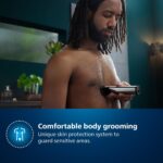 Philips All-in-One Trimmer MG9553/15 | 20-in-1 Face, Hair & Body Grooming | OneBlade for Precision Styling | 120min Cordless Use, Showerproof | Travel Pouch - Image 4