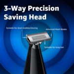 Xiaomi Uniblade Trimmer With 3 Way Precision Shaving Head For Shaving & Trimming | Skin-Friendly Blade Mesh - No Nicks & Cuts| 14 Length Settings | IPX 7 | 1.5 Hours Fast Charging |Upto 60 min Use - Image 5