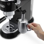 DeLonghi Dedica EC685. BK Adjustable Black Espresso Maker - Image 4