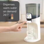 Baby Brezza Instant Warmer - Instantly Dispenses Warm Water At Perfect Bottle Temperature Replaces Traditional Warmers,White,Pack of 1 - Image 7