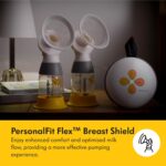 Medela Swing Maxi Electric Double Pump - USB Rechargeable - More Milk in Less Time - With PersonalFit Flex Breast Shields and Medela 2-Phase Expression Technology, Pack of 1 - Image 6