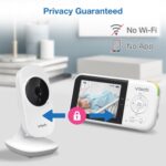 VTech VM819 Video Baby Monitor with 19Hour Battery Life 1000ft Long Range Auto Night Vision 2.8, White - Image 7