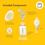 Medela Harmony Manual Breast Pump, Single Hand Breastpump with Flex Breast Shields for More Comfort and Expressing More Milk - Image 4