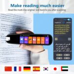 Translation Pen Scan Reader Pen Text to Speech Device Language Translator Device Support 134 Languages OCR Digital Reader Pen,Photo and Text & Voice Translation Device,Reading Pen for Dyslexia - Image 6