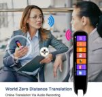Translation Pen Scan Reader Pen Text to Speech Device Language Translator Device Support 134 Languages OCR Digital Reader Pen,Photo and Text & Voice Translation Device,Reading Pen for Dyslexia - Image 3