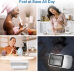 VTech VM819 Video Baby Monitor with 19Hour Battery Life 1000ft Long Range Auto Night Vision 2.8, White - Image 4