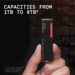 WD_BLACK 1TB SN850X NVMe Internal Gaming SSD Solid State Drive - Gen4 PCIe, M.2 2280, Up to 7,300 MB/s - WDS100T2X0E - Image 4