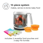 Baby Brezza multifunctional food preparation 3 modes Cook, blend & prepare healthy food in one step in 10 minutes - Image 4