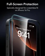 ESR Tempered-Glass Screen Protector, Compatible with iPhone 15/16 Pro 3 Pack 1D76500201 - Image 5