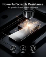 ESR Tempered-Glass Screen Protector, Compatible with iPhone 15/16 Pro 3 Pack 1D76500201 - Image 3