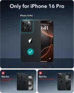 ESR Tempered-Glass Screen Protector, Compatible with iPhone 15/16 Pro 3 Pack 1D76500201 - Image 2