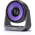 Portable Desk Fan with LED Display & 100 Speeds