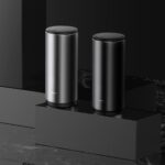 Baseus Gentleman Style Dust-Free Vehicle Mounted Trash Can for Car, 500 ml Capacity, Black - Image 3