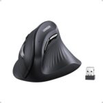UGREEN Ergonomic Vertical Mouse, 2.4GHz Wireless or Bluetooth, 1000/1600/2000/4000DPI, 5 Buttons, Connects Up to 3 Mac/PC Computers, 75° Ergonomic Angle, Windows, MacOS, Linux, Chrome OS, Android - Image 2