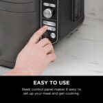 Ninja Double Stack XL Air Fryer, Vertical Double Box Air Fryer with 4 Cooking Levels, 2 Drawers and 2 Shelves, Space Saving, 9.5L Capacity, 6 Cooking Functions, 8 Portions, Grey SL400EU - Image 7