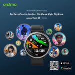 Oraimo OSW-820 Smart Watch 5R Premium Smartwatch Sleek and Robust for Active Lifestyles - Black - Image 5
