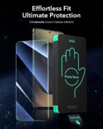 ESR 3pcs for Samsung Galaxy S25/S25+/S25 Ultra 5G Screen Protector, HD Clear Anti-Scratch Tempered Glass with Easy Installation Auto Dust-Elimination Tool for Samsung Galaxy S25/S25+/S25 Ultra 5G, Case Friendly - Image 9