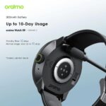 Oraimo OSW-820 Smart Watch 5R Premium Smartwatch Sleek and Robust for Active Lifestyles - Black - Image 4