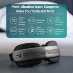 Philips PPM2522 Eye Mask Massager – 16 Silicone Contacts, 3 Heat Levels, 5 Modes, VibWave Vibration, Bluetooth Music, Foldable & Visual Design - Image 4