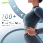 Oraimo OSW-820 Smart Watch 5R Premium Smartwatch Sleek and Robust for Active Lifestyles - Black - Image 7