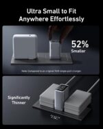 Anker Prime Charger, 100W 3-Port GaN USB C Charger Block, Foldable and Compact for MacBook, iPad, iPhone 17/iPhone Series, Galaxy S24/S23, and More - Image 4
