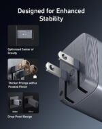 Anker Prime Charger, 100W 3-Port GaN USB C Charger Block, Foldable and Compact for MacBook, iPad, iPhone 17/iPhone Series, Galaxy S24/S23, and More - Image 3