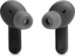 JBL Wave Beam True Wireless Earbuds, Deep Bass,Comfort Fit, 32H Battery, Smart Ambient, TalkThru, Hands-Free + VoiceAware, Water and Dust Resistant - Black, JBLWBEAMBLK - Image 2