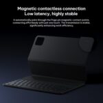 Xiaomi Pad 8 / Pad 8 Pro Original Keyboard Case – Smart Double-Sided Protective Vegan Leather Tablet Cover (Black) - Image 3