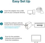 TP-Link TL-WN823N 300Mbps Mini Wireless N USB Adapter - Image 5