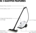 Kärcher SC 3 Easy Fix Steam Cleaner, German Technology, 1900W, Powerful High-Pressure Home Cleaner, Multipurpose, Versatile Accessories, Ideal for Kitchen & Bathroom Use, White - Image 7