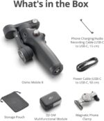 DJI Osmo Mobile 8 Gimbal Stabilizer for Phone, Native Tracking with Audio & Lighting, 360° Pan Rotation, Built-in Extension Rod & Tripod, 10h Battery, Extension Rod, Robust 3-Axis Stabilization - Image 4