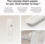 Google TV Streamer 4K - Relaxed Entertainment through Fast Streaming and Remote Control with Voice Search - Movies, Series, Live Shows and Netflix in 4K HDR - 32 GB Storage Space - Porcelain - Image 9