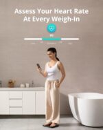 eufy Smart Scale P2 Pro, Digital Bathroom Scale with Wi-Fi Bluetooth, 16 Measurements Including Weight, Heart Rate, Body Fat, BMI, Muscle & Bone Mass, 3D Virtual Body Mode, Black, T9149, 1.5 Grams, 1 - Image 6