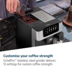 Beko CaffeExperto CEG7304X Bean to Cup Espresso Coffee Maker | Milk Pitcher | Color Touch Screen Panel | 19 Bar Pressure, 2 Coffee Spouts | Fully Automatic, Silver - Image 5
