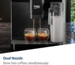 Beko CaffeExperto CEG7304X Bean to Cup Espresso Coffee Maker | Milk Pitcher | Color Touch Screen Panel | 19 Bar Pressure, 2 Coffee Spouts | Fully Automatic, Silver - Image 12