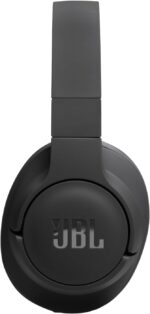 JBL Tune 720BT Wireless Over-Ear Headphones, Pure Bass Sound, Bluetooth 5.3, 76H Battery, Hands-Free Call, Multi-Point Connection, Foldable, Detachable Audio Cable - Black, JBLT720BTBLK - Image 10