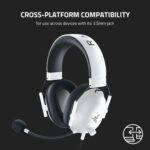 Razer BlackShark V2 X Gaming Headset White Wired - Image 3