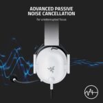 Razer BlackShark V2 X Gaming Headset White Wired - Image 4