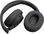 JBL Tune 720BT Wireless Over-Ear Headphones, Pure Bass Sound, Bluetooth 5.3, 76H Battery, Hands-Free Call, Multi-Point Connection, Foldable, Detachable Audio Cable - Black, JBLT720BTBLK - Image 7