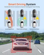 70Mai Smart Dash Cam Pro Plus Sets A500S - Dual Video Recording, 5MP Resolution, 140-Degree Wide View Angle, Free WiFi, and 24-Hour Parking Monitor for Enhanced Security - Image 5