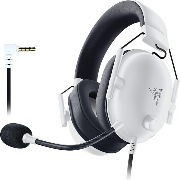 Razer BlackShark V2 X Gaming Headset White Wired