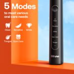 Bitvae BVR2 Toothbrush 8 heads +1 travel case Black color black - Image 5